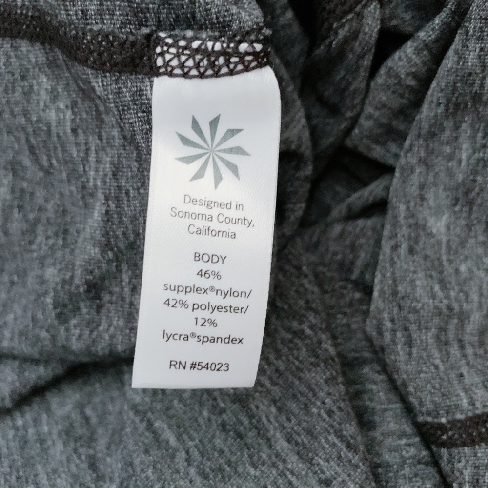 Athleta Elation Cropped Yoga Leggings in Heather Grey,‎ Workout Tights, Size XS - Picture 9 of 11